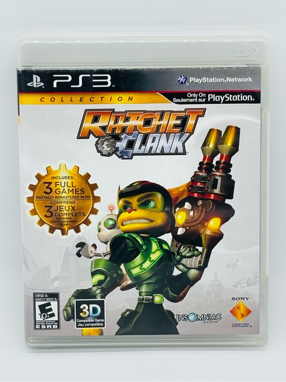 Ratchet & Clank Collection PS3 PlayStation 3 2012 Sony Original Art No Manual